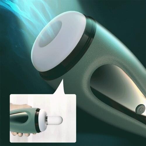 Automatic Clip Suction Oral Sex Cup Upgrade Sucking Masturbator Blowjob Deep Throat Vibration Adult Intimate sex Toys for Men