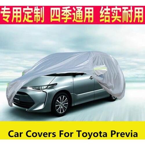 Car Covers For Toyota Previa Sun and rainproof car cover Previa Car exterior protective cover