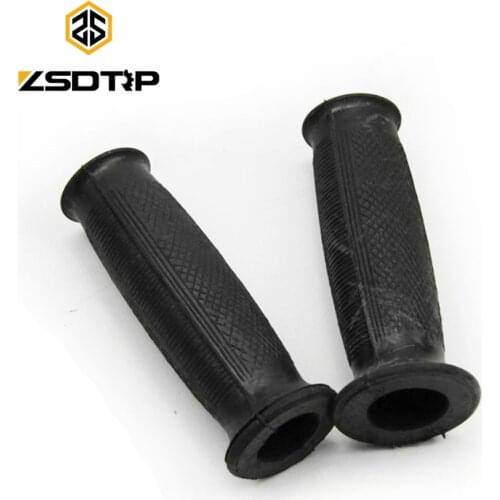 Free shipping ZSDTRP Retro motor Rubber Handle Grip used at ural CJ-K750 side car motorcycle case for Bmw R12 R71 M-72 motor
