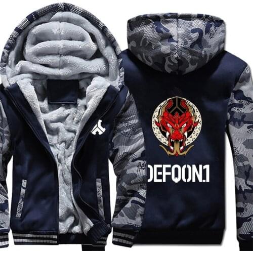 2021 Defqon 1 Hoodies Camouflage sleeve Jacket Hoody Zipper Winter Fleece Defqon 1 Sweatshirt