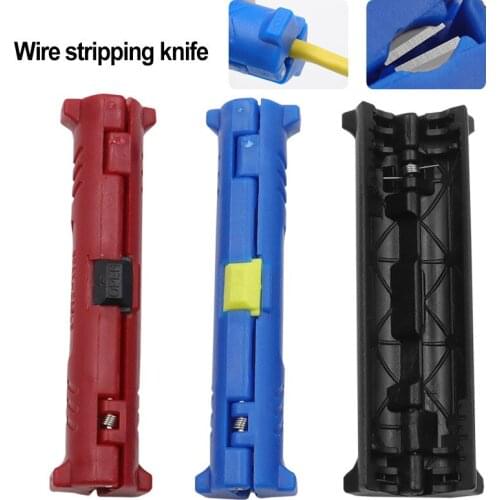 Multifunctional Wire Stripping Pen, Portable Cable Wire Cutter, Rotary Coaxial Cutting and Stripping Machine Pliers Tool