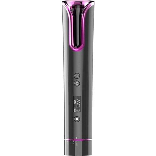 New Trend product portable automatic curling iron multifunctional usb charging travel smart wireless LCD automatic curling iron
