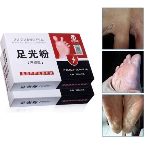 Foot Bath Powder Anti Beriberi Feet Care Athletes Foot, Foot Odor, Sweat, Itching, Peeling, Beriberi, Tinea Pedis