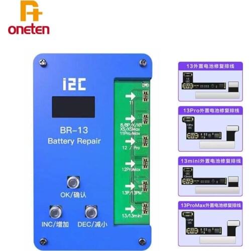 I2C Battery repair instrument BR-11 For iPhone 11 12 Series Battery health correction battery pop-up window error optimization