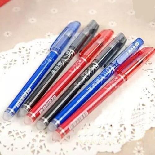 12pcs/lot Aihao 4370 erasable pen unisex 0.5mm pen magic erasable pen Gel Pen stationery office & school supplies