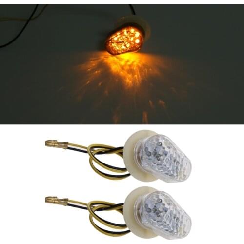 Motorcycle 12V Flush LED Turn Signal Light for yamaha YZF R1 R6 R6 SFZ1S FAZERqiang