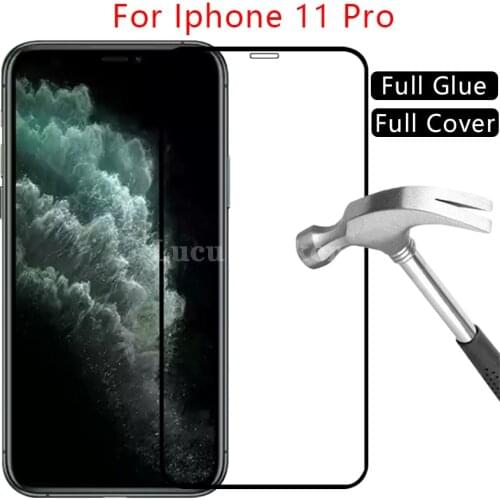 Protective glass for iphone 11 pro tempered glas screen protector film on i phone 11pro iphone11 5.8 aphone aiphone ifone iphon