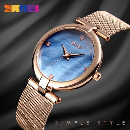 2018 Fashion Ladies Watch Wrist Quartz Waterproof Watch Simple Stainless Steel Female Clock Women Dress Watches Relogio Feminino