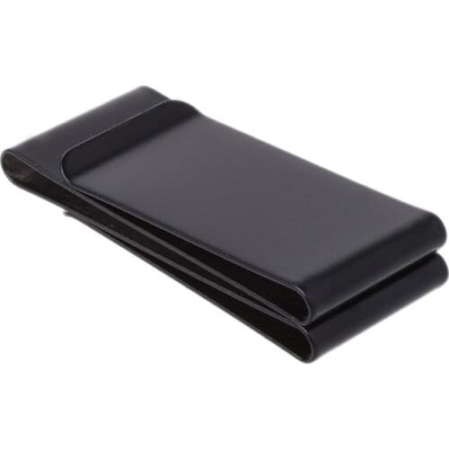 1pc Useful Stainless Steel Slim Double-sided Money Clip Purse Wallet Credit Card ID Holder