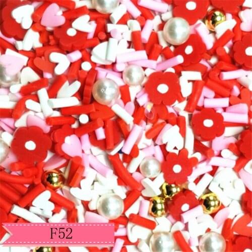 10g/pack flower Soft Polymer Clay Filling DIY bow and craft handmade material F52