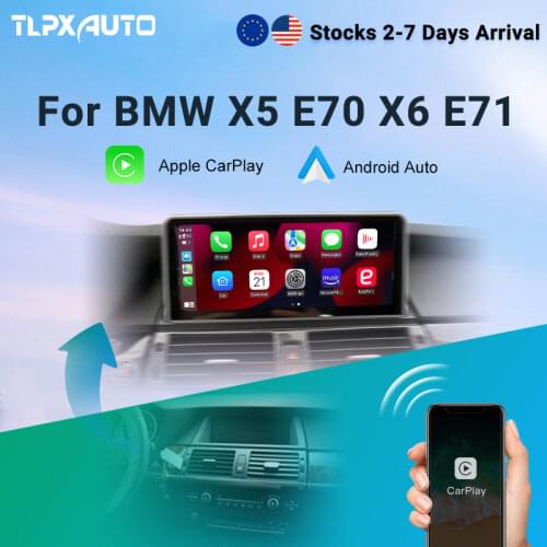 10.25"Wrieless Apple CarPlay Android Auto Car Multimedia Display Screen For BMW Series 1/2 F20 F22 Series 3/4 F30 F32 Head Unit