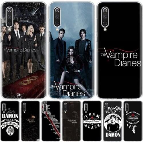 He Vampire Diaries Stefan Damon Salvatore Phone Case For Xiaomi Redmi Note 10 9S 9C 9 8T 8 7 6 Pro 5A 5 9A 8A 7A 6A S2 K20 K30 C