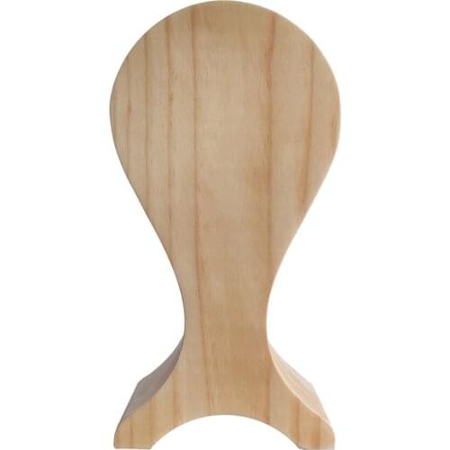 Fish Shaped Wood Headphone Stand Holder w/ Hole, Office Home Headset Holder Headphone Hanger Gift for Gamer, Husband, Friend