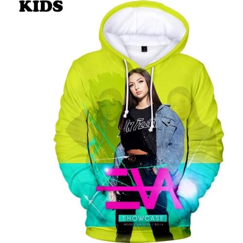 2 To 14 Years Old Childrens Hoodies 3D Print Character Eva Queen Hoodie Harajuku Top Women Funny Hoodie Spring Autumn Tracksuit