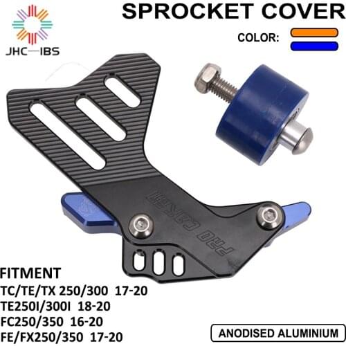 For Husqvarna TC TE TX FC FE FX 250 300 350 TE250I TE300I 2016 2017 2018 2019 2020 Motorcycle Front Sprocket Protect Cover Guard