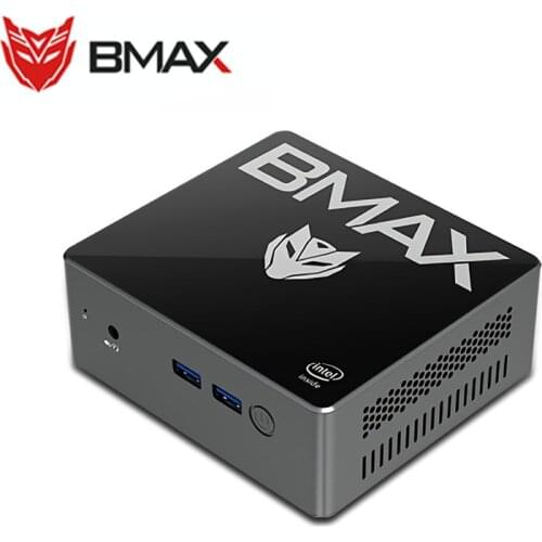 BMAX B2 Gaming Mini PC Intel Celeron N3450 Intel HD Graphics 500 MINI PC Windows 10 8GB LPDDR4 128GB SSD Computer 1000Mbps WIFI