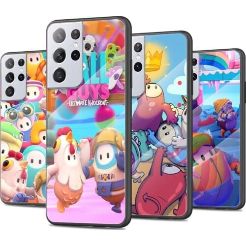 Tempered Glass Hot Now Luxury Cover Cute game Fall For Samsung Galaxy S21 Ultra Plus 5G Shockproof Shell Phone Case