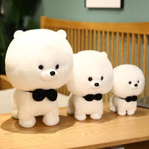 23/30/40CM Kawaii Dog Plush Toy Soft Stuffed Cartoon Puppy Doll Home Decor Appease Toy For Children Baby Girls Birthday Gifts
