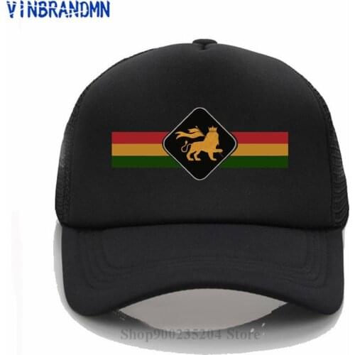 New Fashion Classic Rasta Lion Session Baseball caps Rastafari Lion Summer Cotton hats Hipster Jamaica Judah Lion King Hat Caps