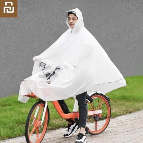 Youpin New Electric bicycle raincoat motorcycle raincoat adult bike riding motorcycle Outdoor Rain Coat Reflective