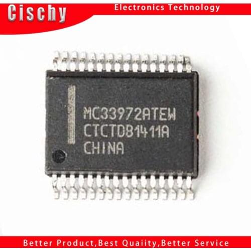 10piece MC33972ATEW MCZ33972AEW MCZ33972EW MCZ33972 MC33972ATEW original In Stock