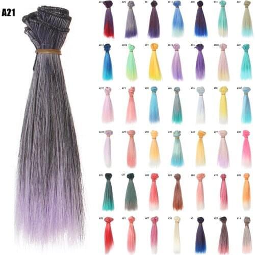 15CM Teil Doll Hair Cover, DIY Hairline For Kurhn Night Lolita Wig Synthetic Fiber Doll Wig, BJD High Temperature Silk Weft