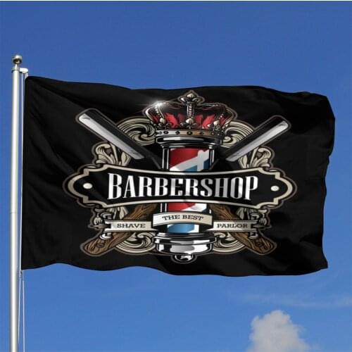 Barber Pole Flag Banner Home Outdoor Gift Party Club America Gypsy Flag Bisexual Accessories