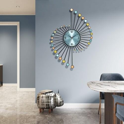 GY Nordic Modern Light Luxury Clock Quartz Clock Bedroom Pocket Watch Living Room Wall Clock Personality Creative Fashion Clock