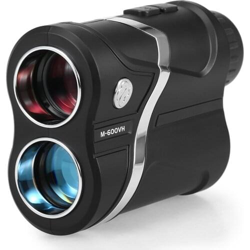 USB Rechargeable Golf Rangefinder 600m Hunting Range Finder Distance Meter Angle Measuring Tool Monocular Telescope