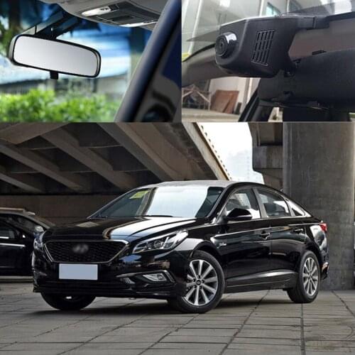 BigBigRoad For Hyundai Sonata 9 Car Wifi Camera Auto Driving Video Recorder Dashcam FHD 1080P G-sensor Car Parking DVR