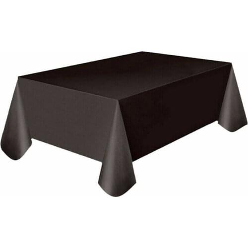 1PC 137*183cm Plastic Disposable Tablecloth Solid Color Wedding Birthday Party Table Cover Rectangle Desk Cloth Wipe Covers sale