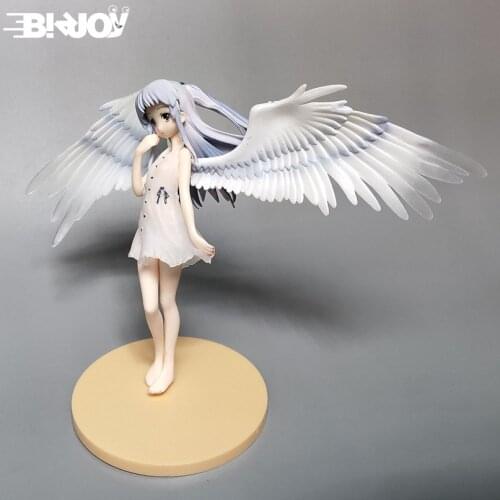 14.5cm Angel Beats! Tenshi Kanade Tachibana Action Figure PVC Kids Gift Toys doll Anime Movie Model Cosplay collection
