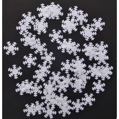 2000-2500pcs Christmas Decorations For Home 2017 Scatters Sparkle Merry SnowflakeWith Diamond CONFETTI New Year Party Supplies