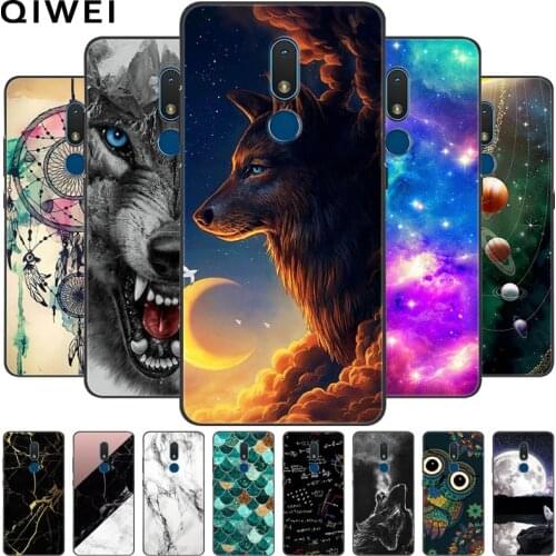 For Nokia C3 Case Wolf Cat TPU Silicone Soft Phone Cases For Nokia C3 2020 5.99'' Silicon Back Cover For NokiaC3 2020 C 3 Coque