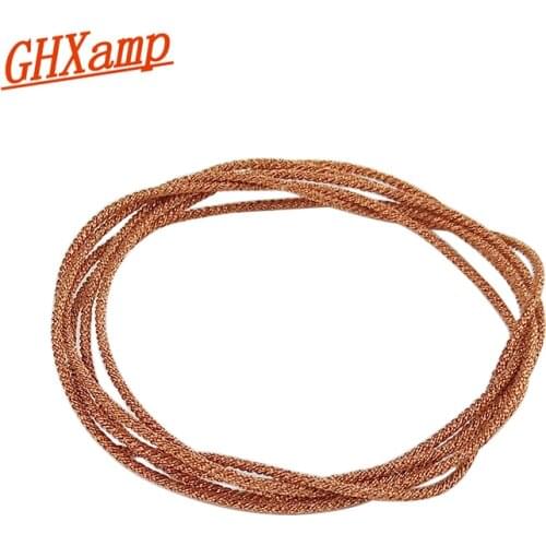 GHXAMP 10 Strands Subwoofer Speaker Lead Wire Braided Speaker Wire For Woofer Home Audio Speakers Repair Parts Cop1M
