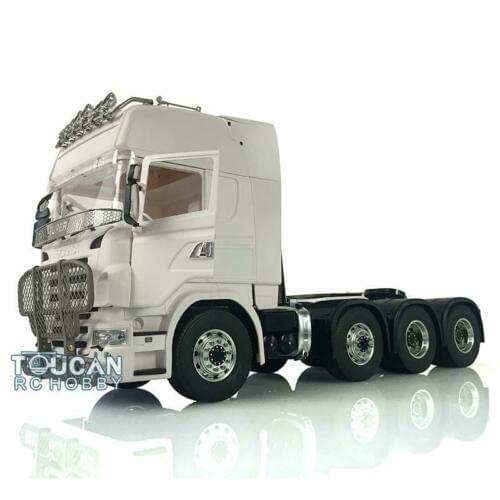 LESU 1/14 6*6 Metal Chassis Hercul Sca Tractor Truck Cab Roof Light Bumper THZH0970-SMT2