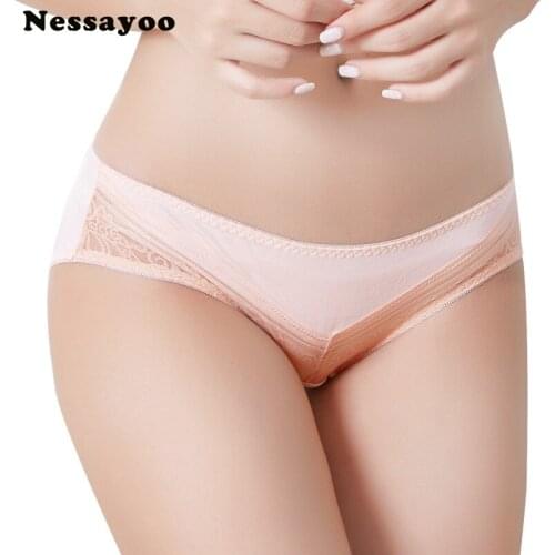 Женские хлопковые трусы Nessayoo China At AliExpress