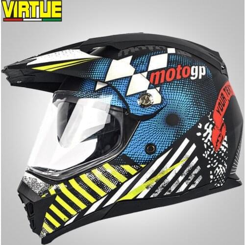 2020 New Bluetooth off-road motorcycle helmet men and women motocross helmet full face kask downhill casque moto cross