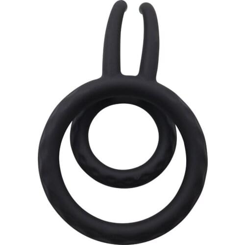 Silicone Cock Ring Delay Premature Penis Ring Stimulation Premature Ejaculation Lock Stretchy Intense Clit Adults Product