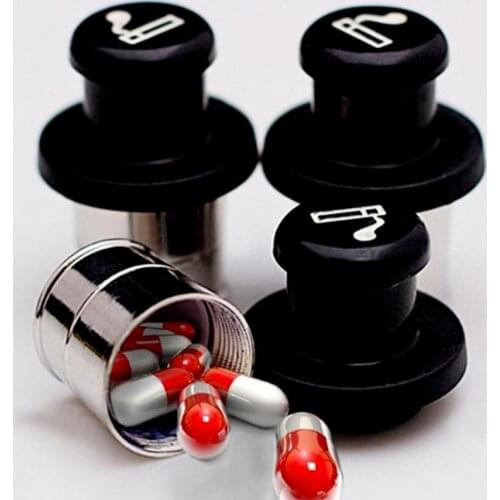 Hidden Pill Organizer Case Imitation Car Cigarette Lighter Privacy Storage Case Portable Concealed Shredded Tobacco Storage Tank