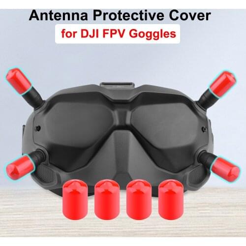For DJI FPV Goggles Antenna Protective Cover Antenna Anti-collision Anti-scratch Protective Sleeve Case Mini Drone Accessory