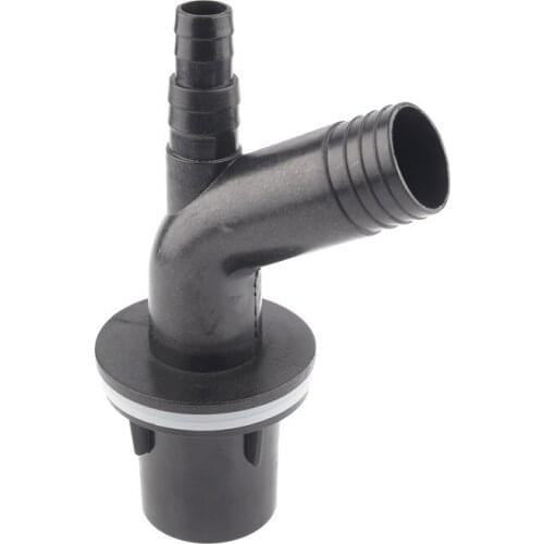 1pc Triple Overflow Pipe Fitting Fish Tank Aquarium Bottom Filtration Connector Pet Water Clean Tool 3-Way Filter Accessories