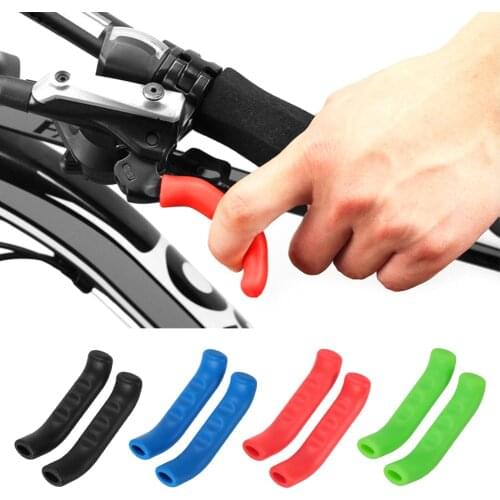 2PCS Universal Silicone Gel Brake Handle Lever Cover Mountain Road Bike Cycling Protection Cover Protector Sleeve MTB Fixed Gear