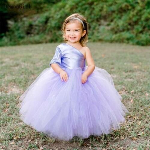 Ball Gown Puffy Baby Girls Dress for Birthday Kids First Ceremony Dress New Year Christmas Gowns