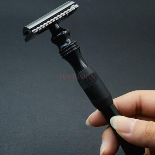 All Metal Manual Vintage Razor Shaving Razor Shaving Head Hair Razor Razor Holder Sale