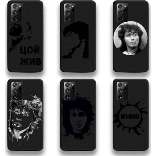 Viktor Tsoi Phone Case For Samsung Galaxy Note20 ultra 7 8 9 10 Plus lite M51 M21 M31 J8 2018 Prime