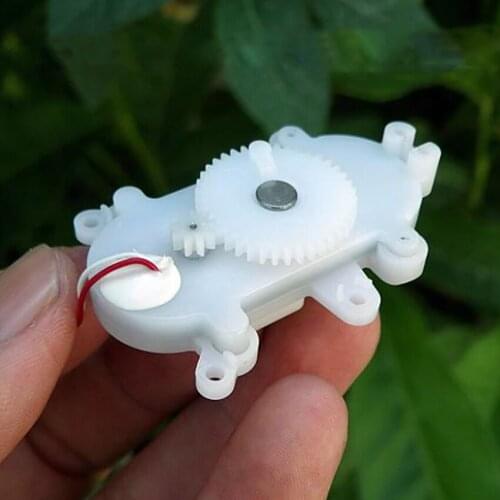 Two-stage Gear Motor DC 3V DC 3.7V 612 Hollow Cup Worm Gear Reduction & Gear Reduction 0.5 Modulus 19.5-24rpm Toy Movement Parts