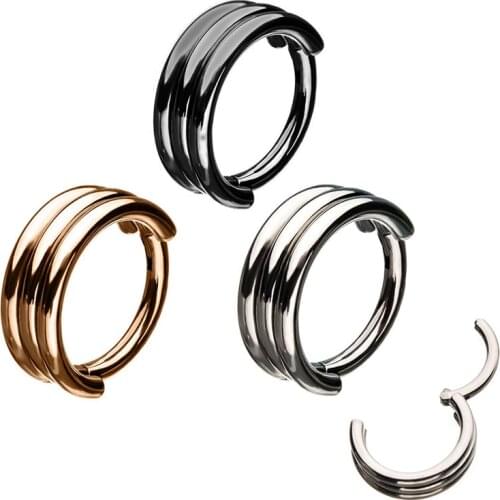 Hoop Earring Hot New Nose Earrings Multi Puncture Jewelry Online Wholesale Segment Ring Stainless Steel