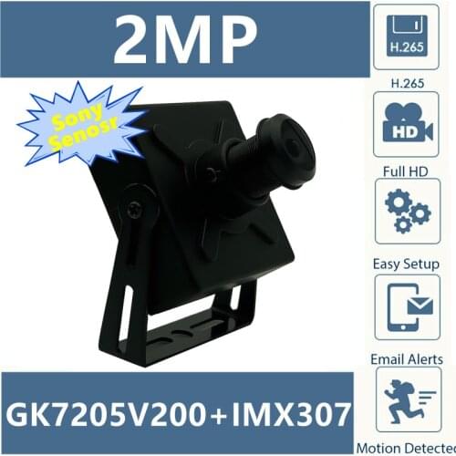 3516E+Sony IMX307 IP Camera 3MP Low illumination H.265 All Color FishEye 2.8-12mm Lens Onvif VMS XMeye Audio P2P 48V PoE RTSP