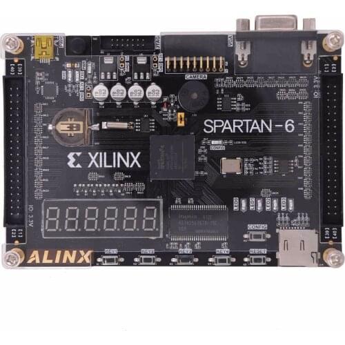 Xilinx Spartan6 Fpga Development Board XC6SLX9 256Mb SDRAM FLASH SD Card Camera VGA